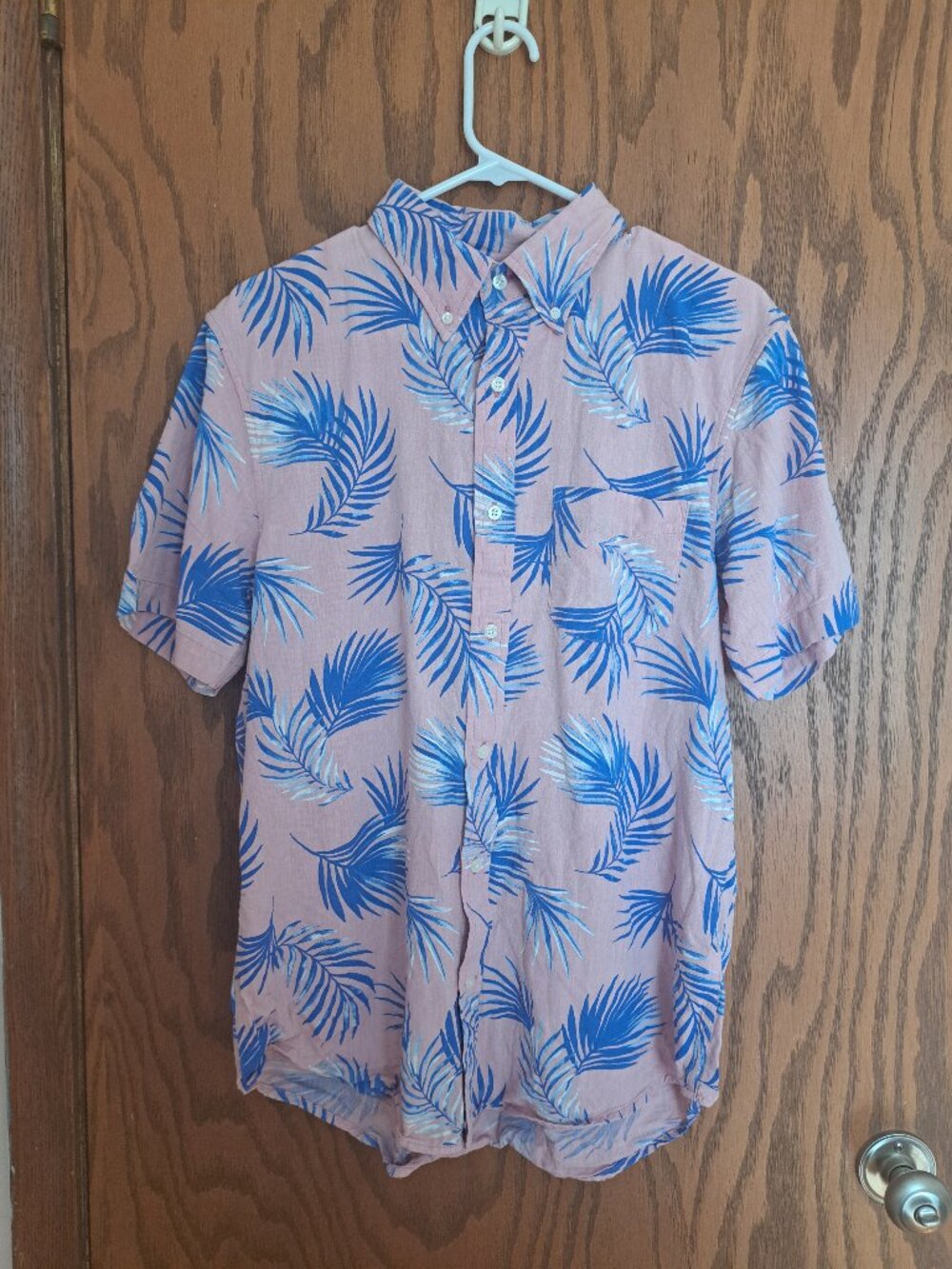 Lands End tropical shirt
